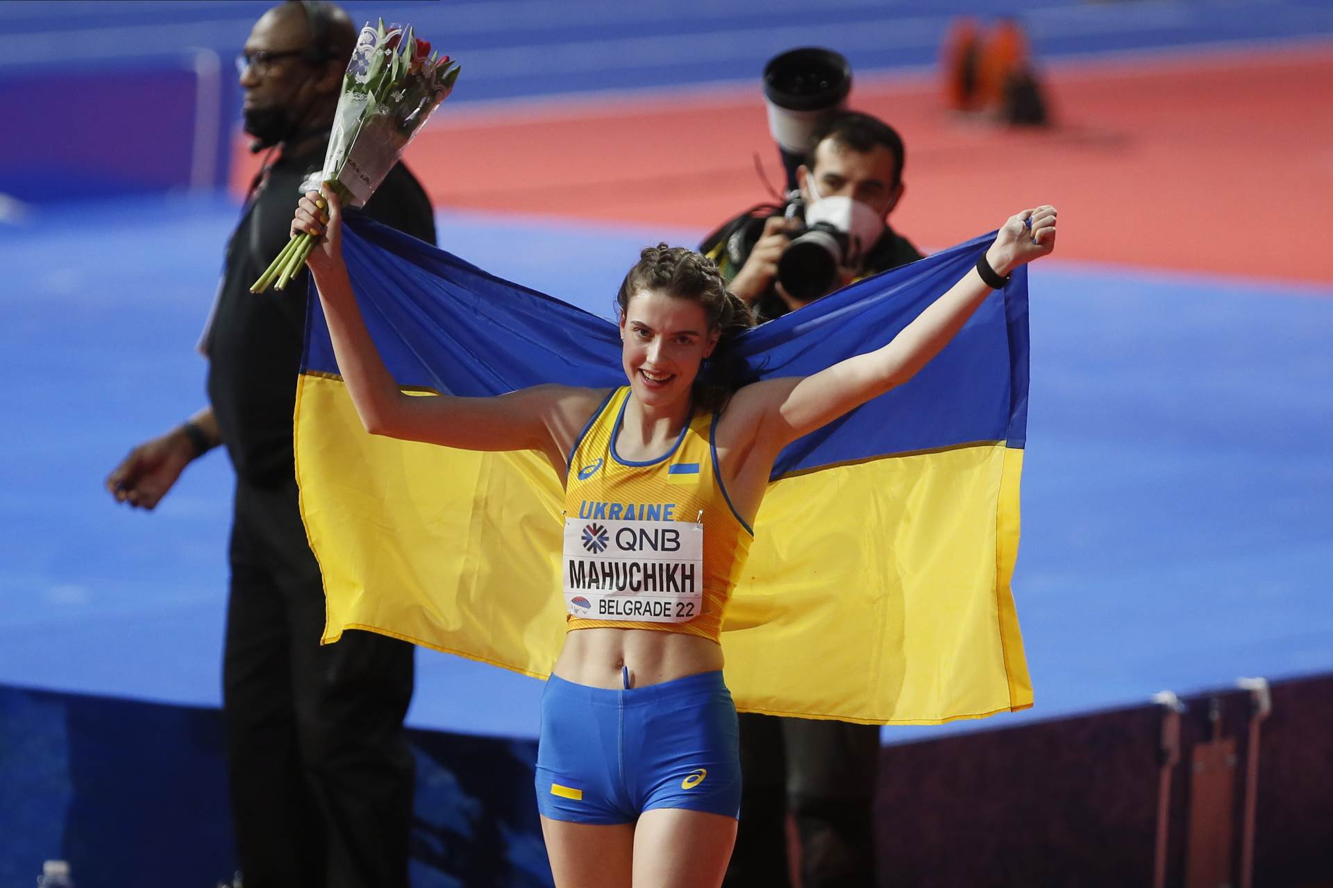  ukrajinska atletičarka posvetila zlatnu medalju svom narodu 