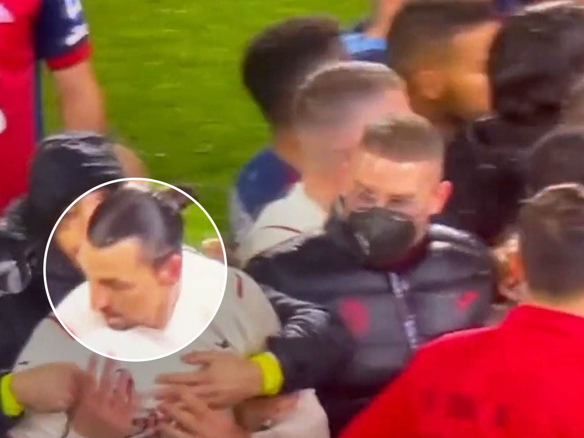  Ibrahimović sukob poslije utakmice Kaljari - Milan VIDEO 