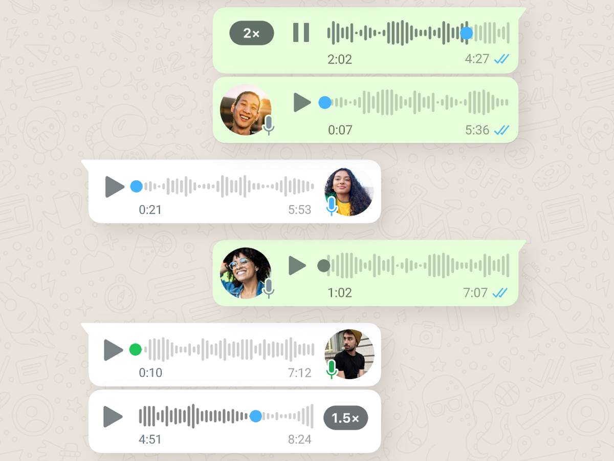  Promjene u glasovnim porukama na Whatsapp 