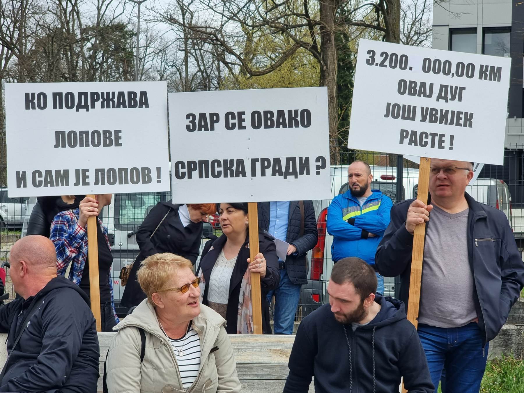   Danas protest radnika Centra za rehabilitaciju i zapošljavanje invalida u Banjaluci 