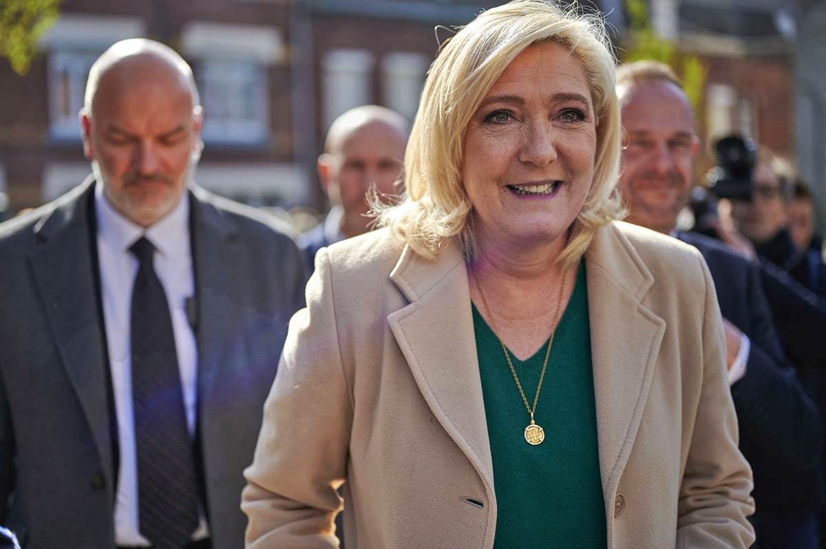  Le Pen osudila sankcije protiv Rusije 