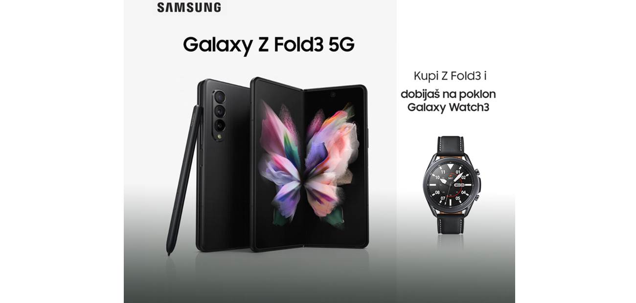  Poklon Galaxy Watch3 uz Samsung Galaxy u mtel 