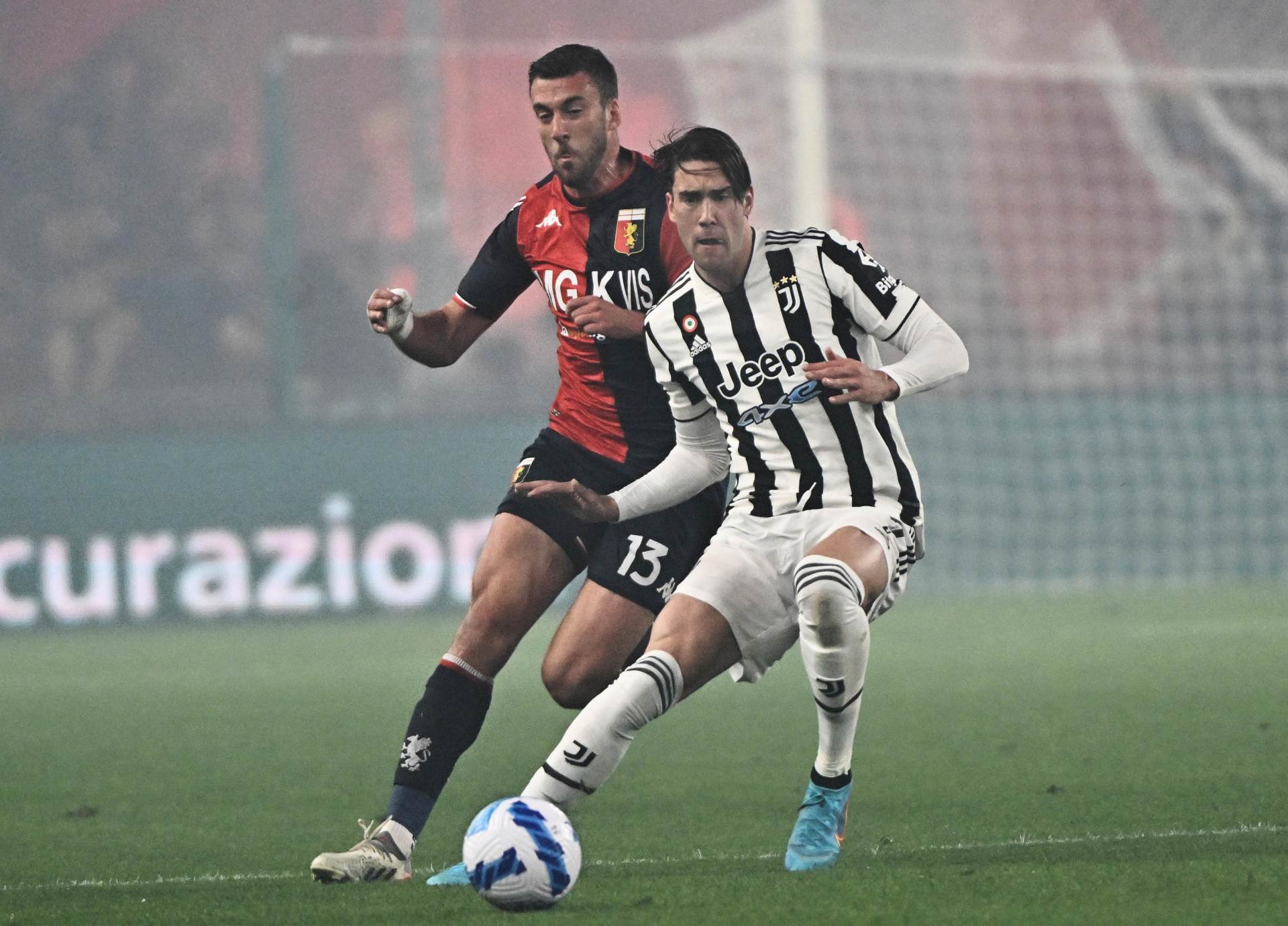  Đenova, Juventus, Vlahović 