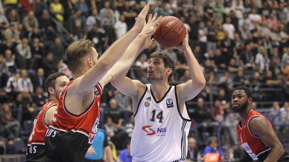  EVROKUP: Loš i dobar rezultat za Partizan 