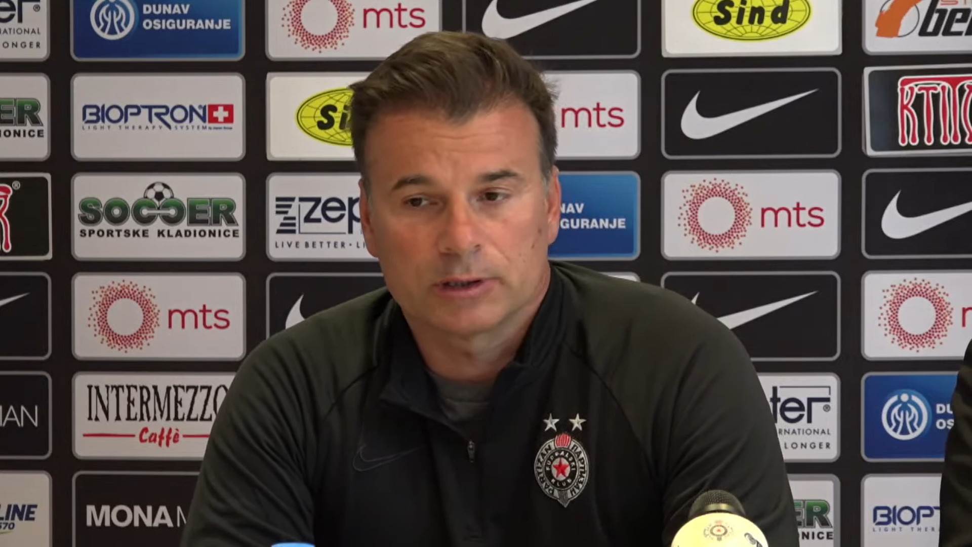  Aleksandar Stanojević najavio utakmicu Partizan Radnički Niš 