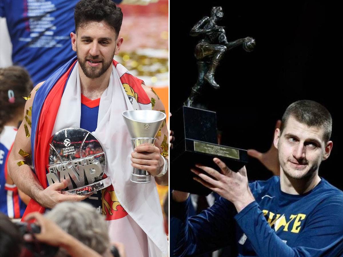  Vasilije Micić i Nikola Jokić drugu godinu zaredom MVP Evrolige i NBA 