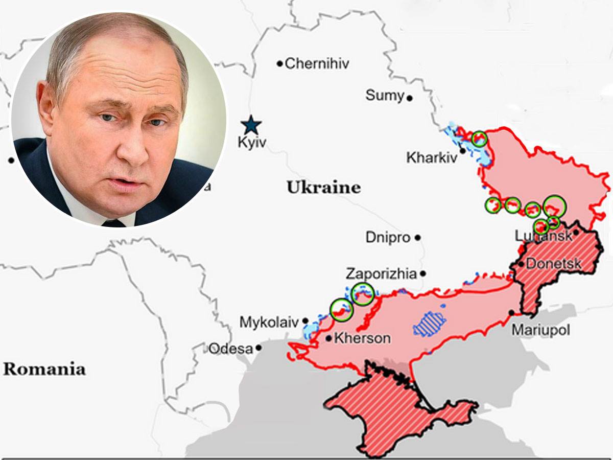  Nova mapa rata u Ukrajini 