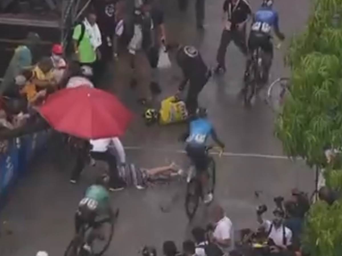  Biciklista proslavljao pobjedu na cilju i pregazio vlastitu ženu 