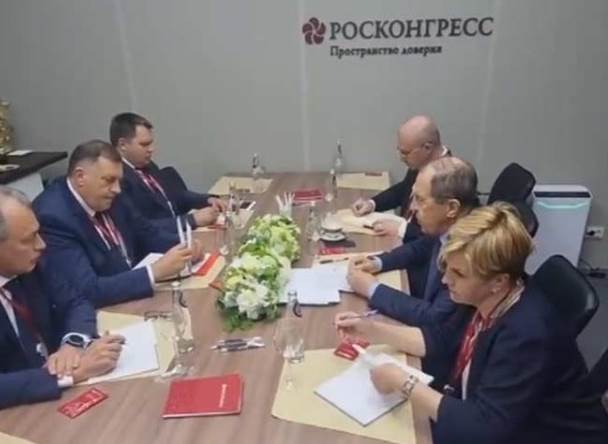  Dodik se sastao sa Lavrovom u Rusiji 