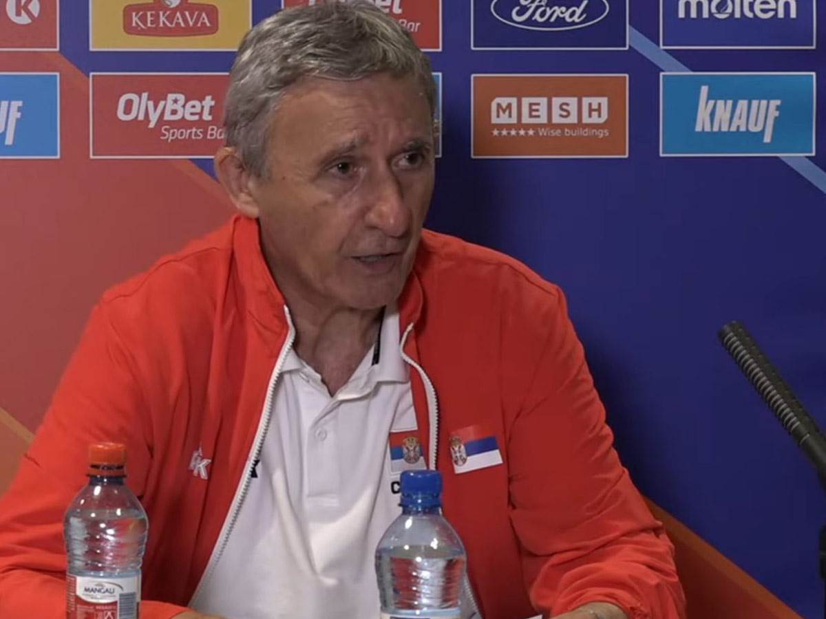  Svwtislav Peđić izjava poslije poraza Srbije od Letonije 