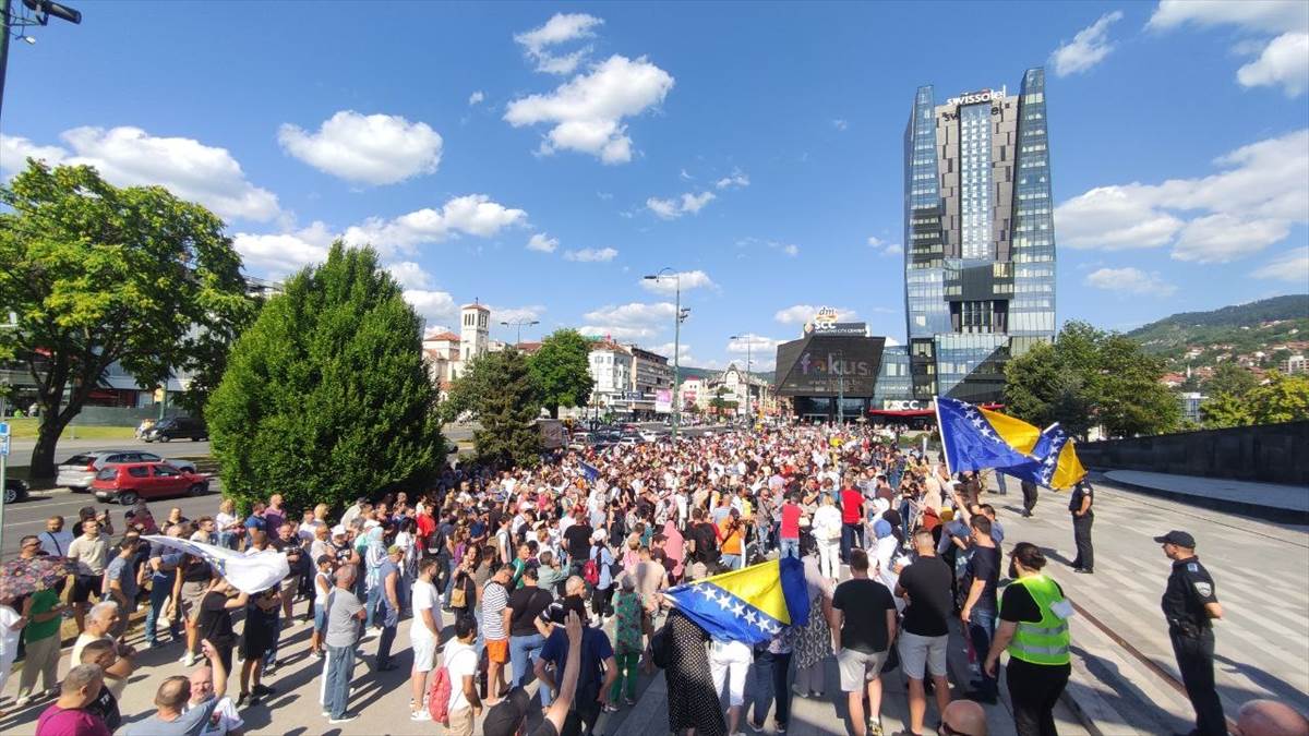  Protest u Sarajevu zbog cijena goriva 