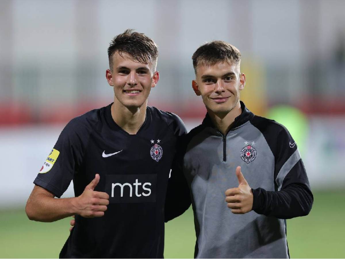 Mihajlo-Petkovic-i-Samed-Bazdar-strelci-za-Partizan Mihajlo-Petkovic-i-Samed-Bazdar-strelci-za-Partizan