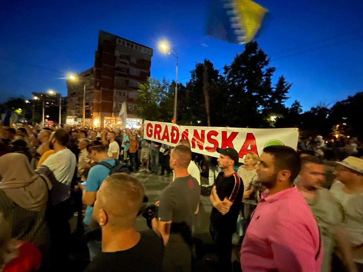  Protest ispred OHR-a u Sarajevu  