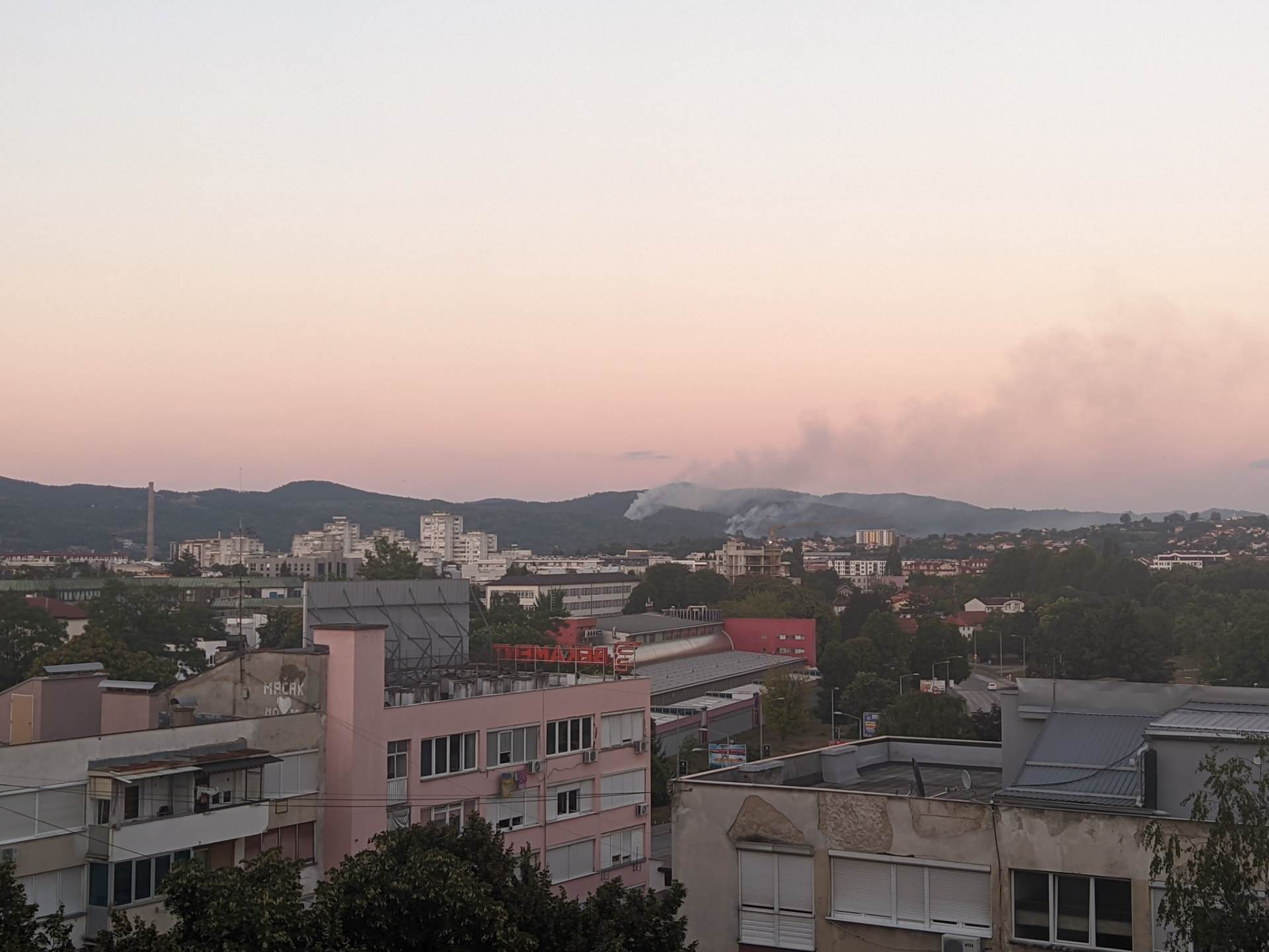  Požar na Vrbanjskim brdima kod Banjaluke 