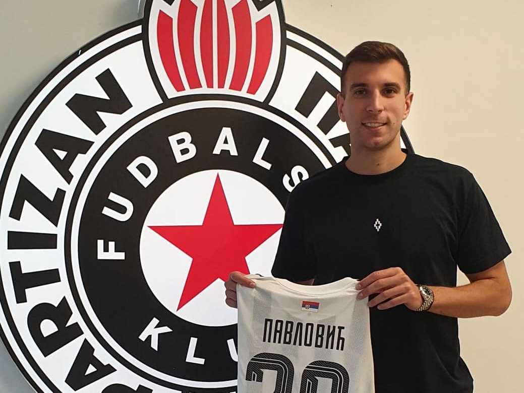  Andrija Pavlović nakon dolaska u Partizan 