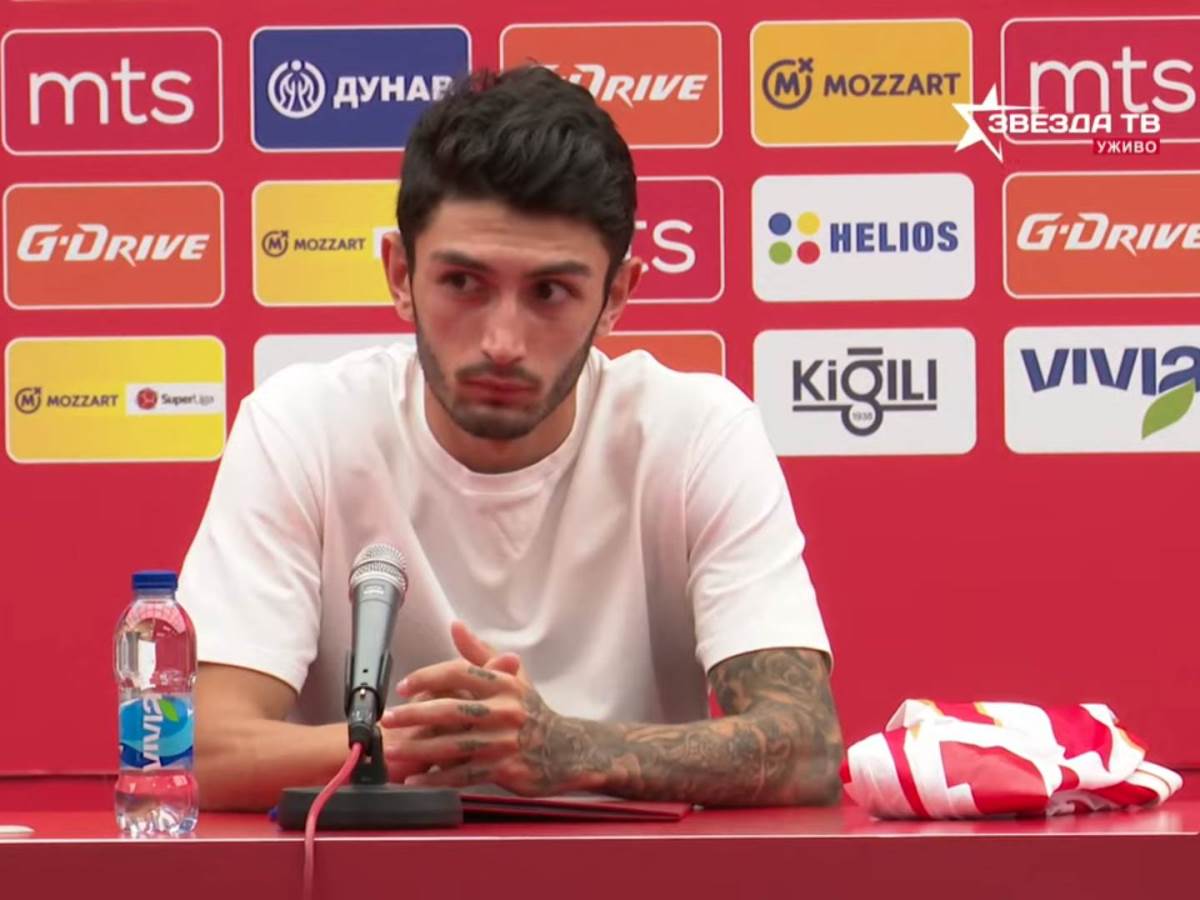  Irakli Azarov predstavljen kao novi igrač Crvene zvezde 