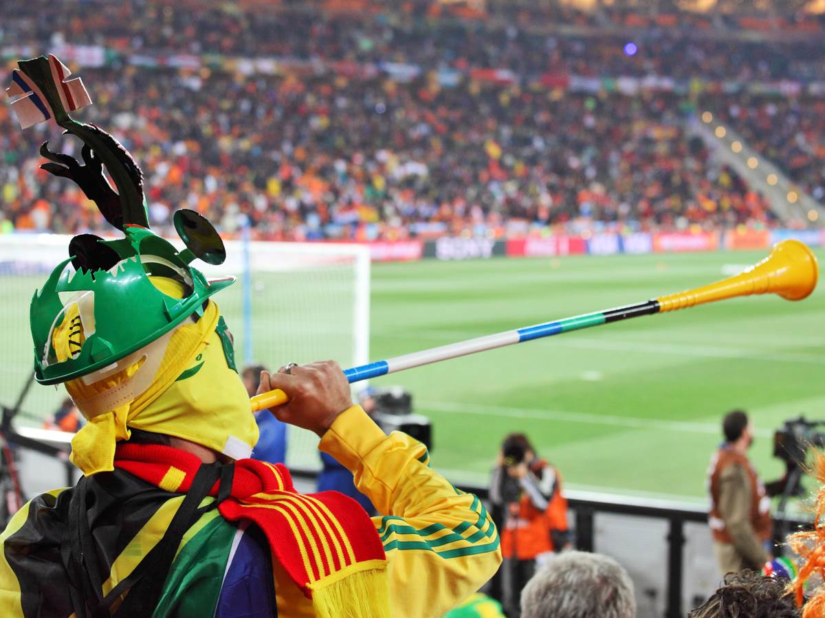  vuvuzela, afrički fudbal 