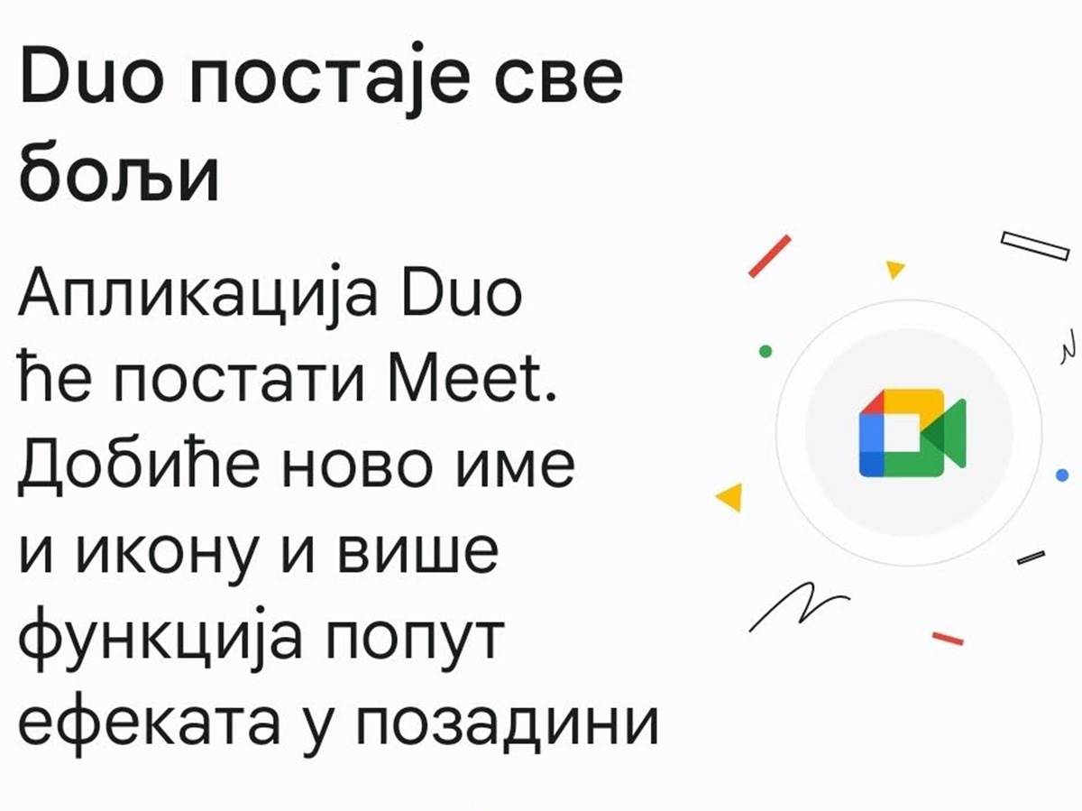  Google Duo postaje Google Meet 