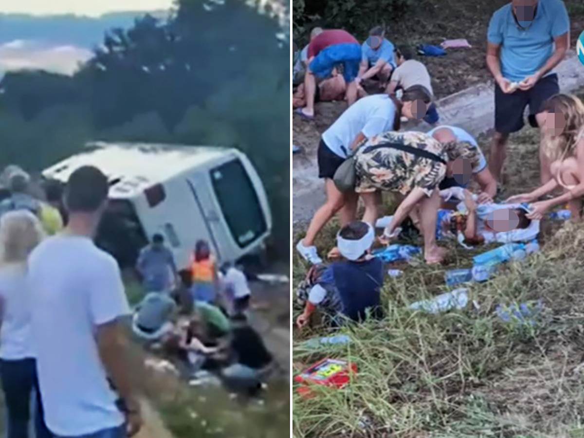  Autobus iz Srbije se prevrnuo u Bugarskoj 