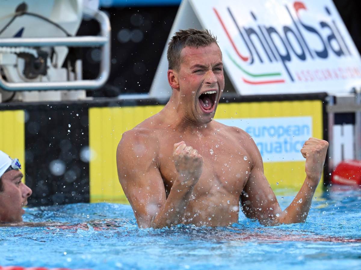  Mihajlo Romančuk prvak Evrope u plivanju 