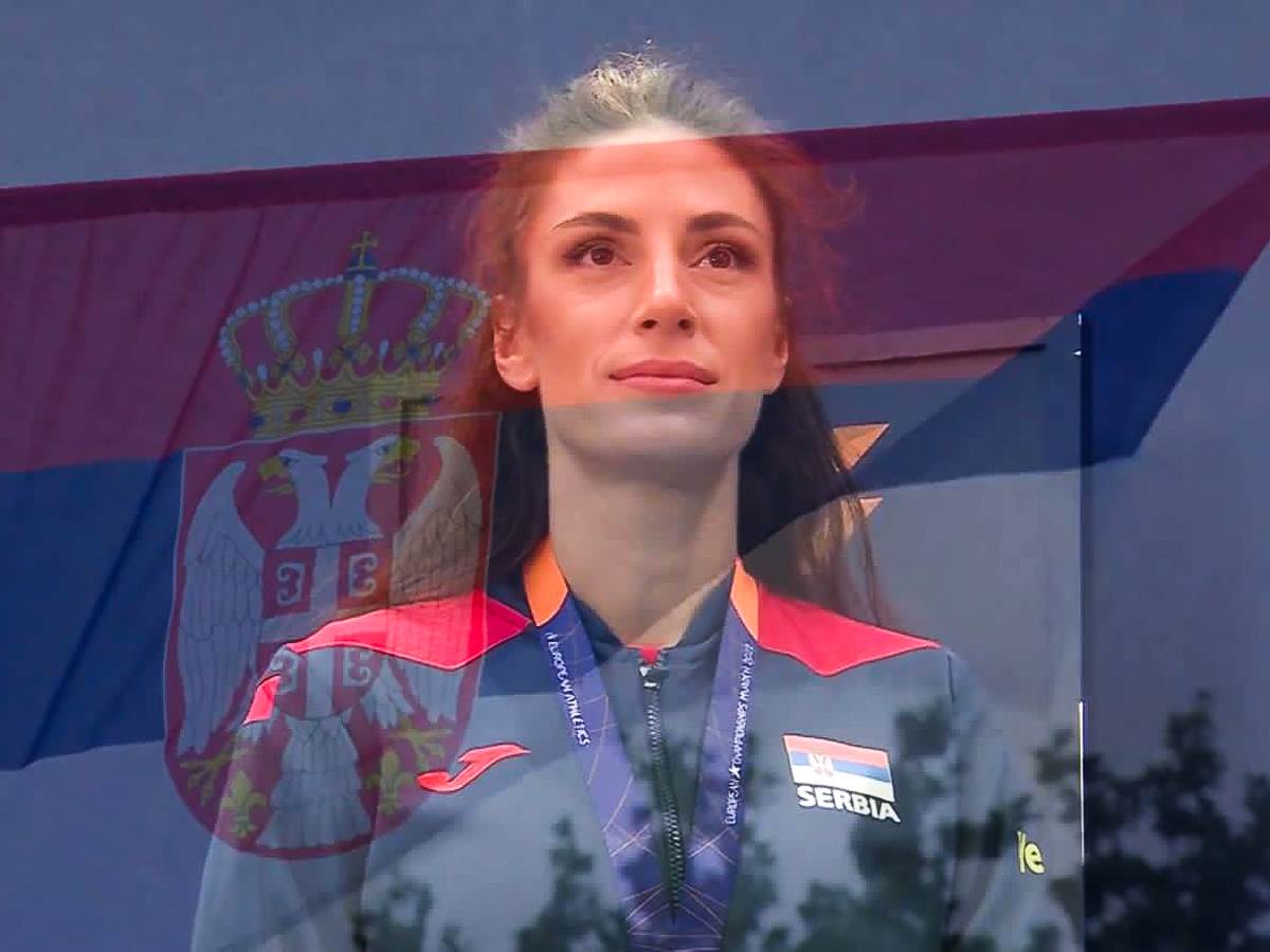  ivana španović dobila zlatnu medalju  