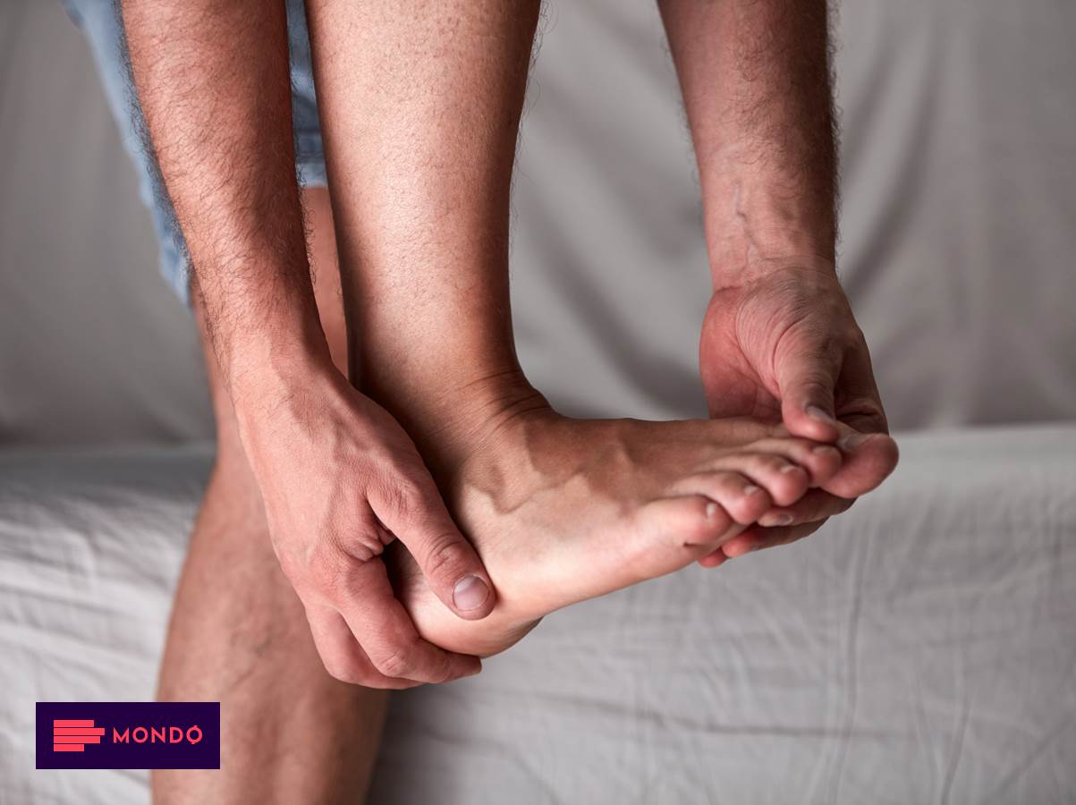 Signs of elevated cholesterol on the feet |  Magazine