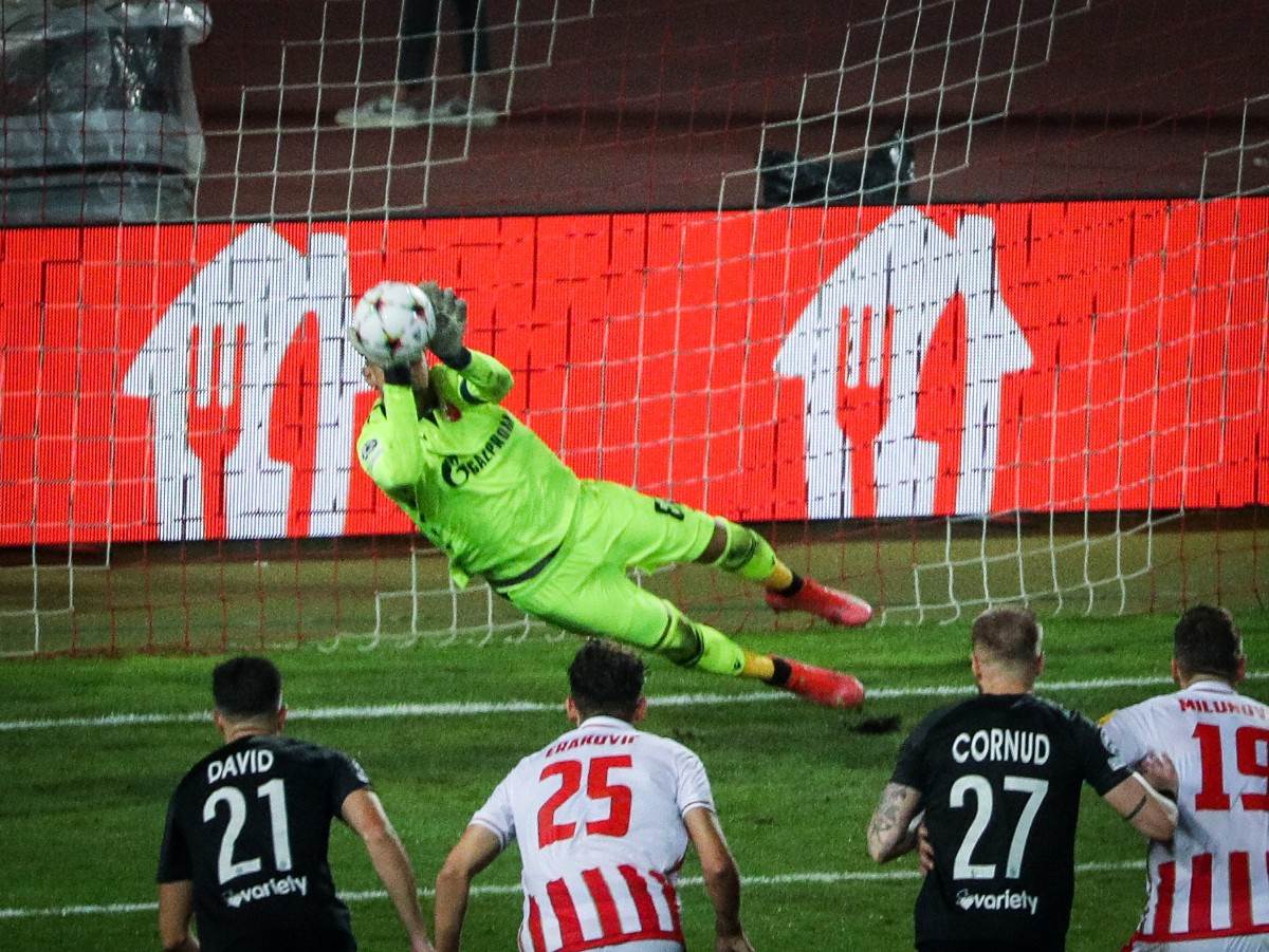  Crvena zvezda makabi gol za 2-1 