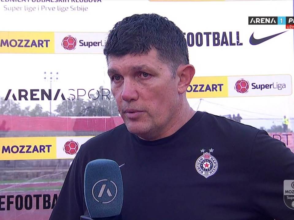  Gordan Petrić zadovoljan pobjedom Partizana, ali ne i igrom 