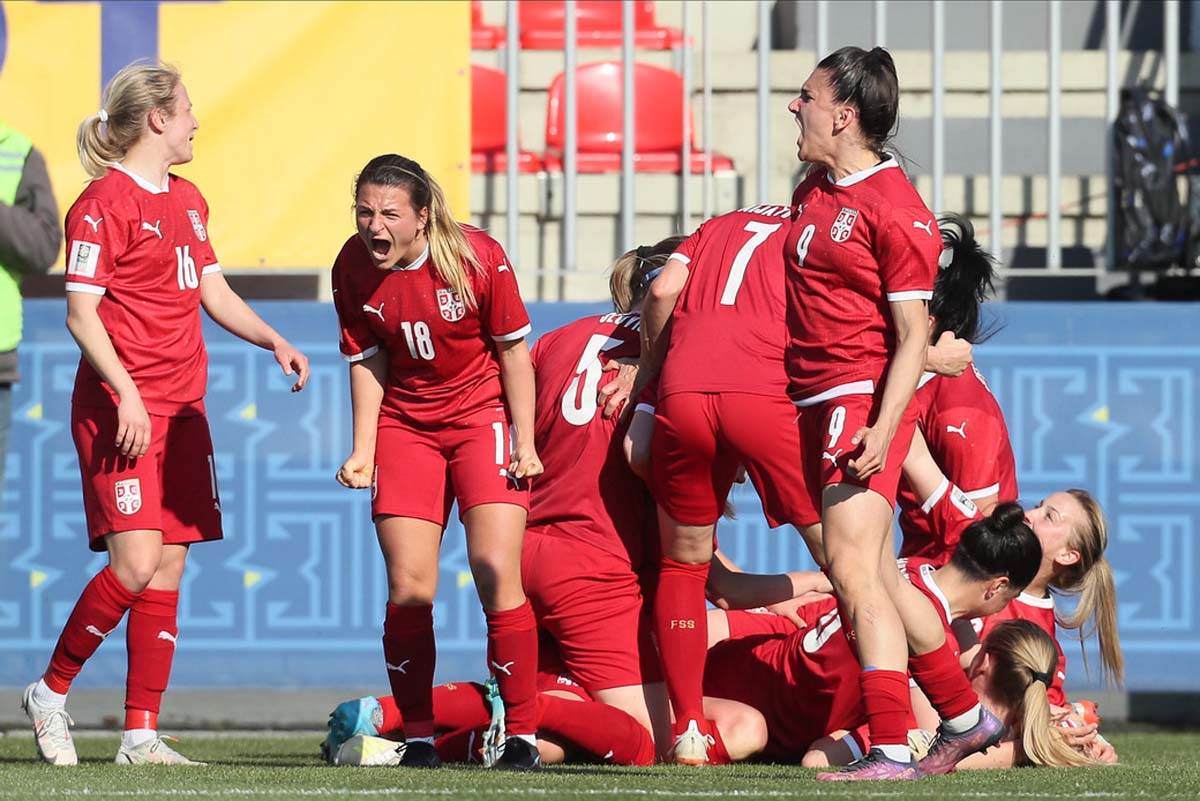  Ženska fudbalska reprezentacija Srbije pred mečeve sa Portugalom i Izraelom 
