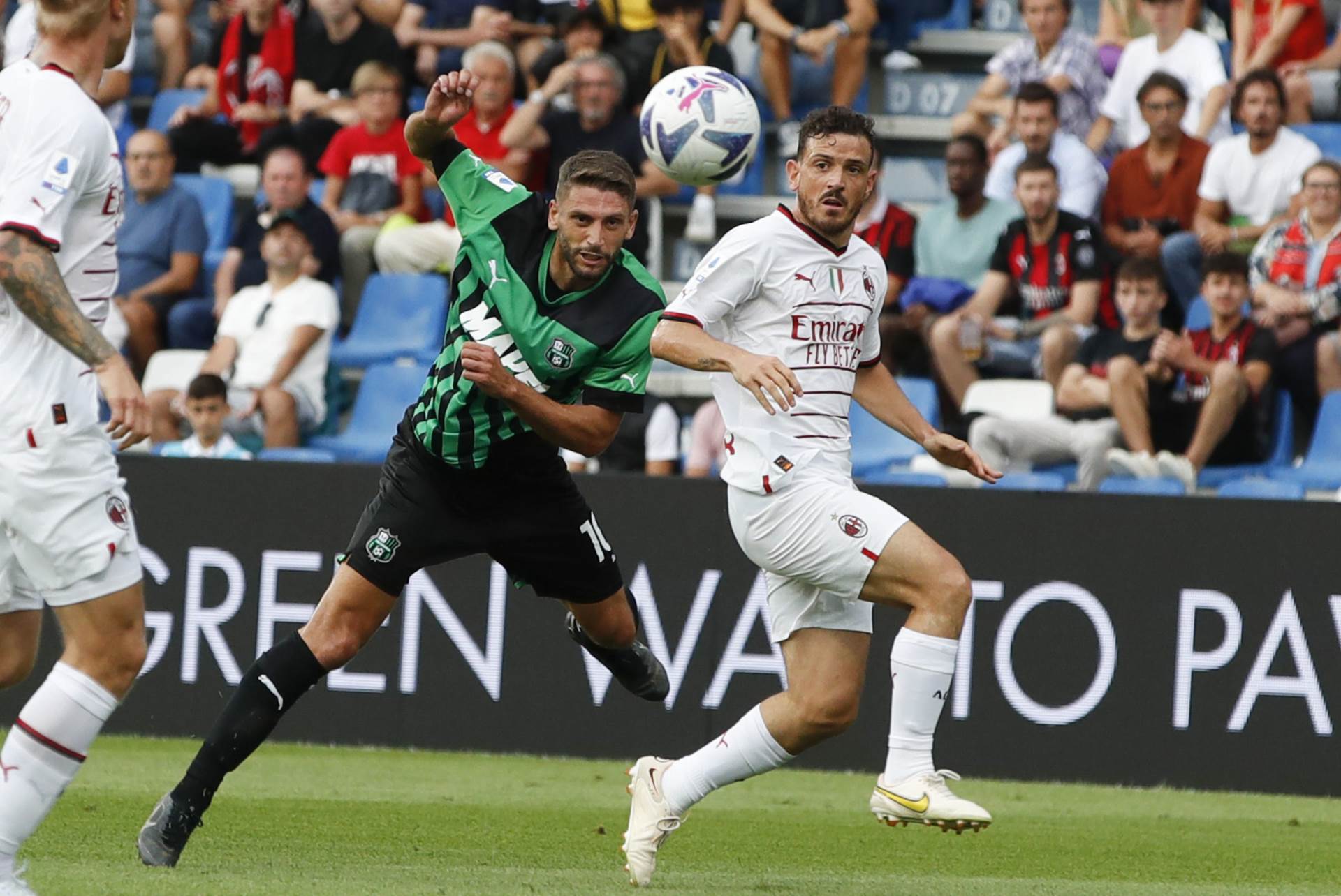  Serija A Sasuolo Milan 0-0 Berardi se povrijedio 