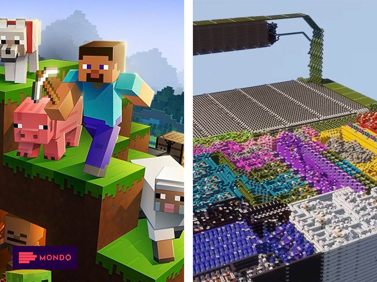 Minecraft virtuelni računar pokreće Minecraft | MobIT | Igre