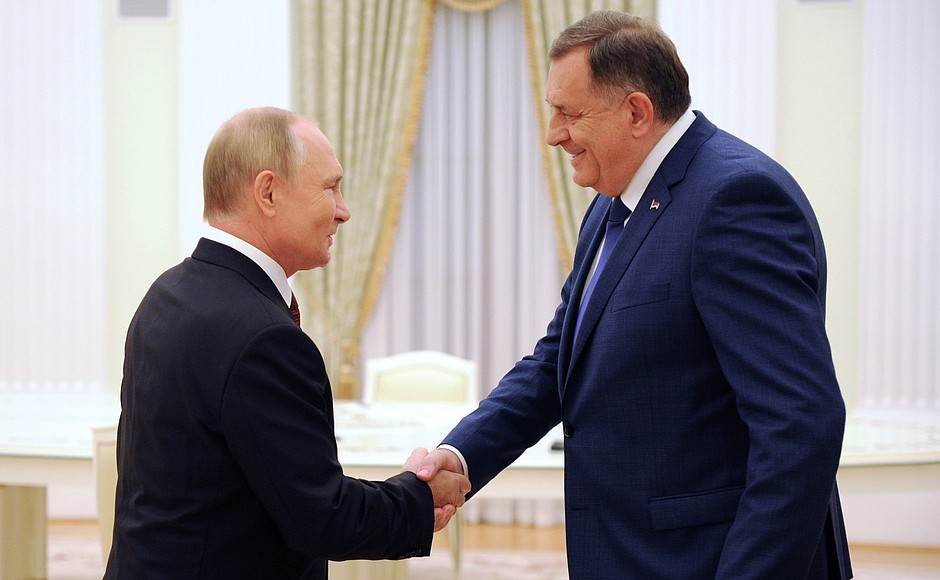  O čemu su razgovarali Dodik i Putin 