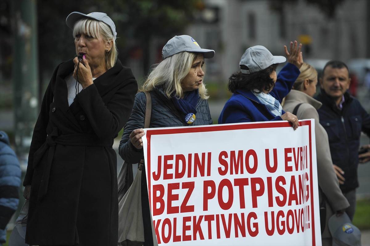  Državni službenici BiH protestovali po sedmi put 