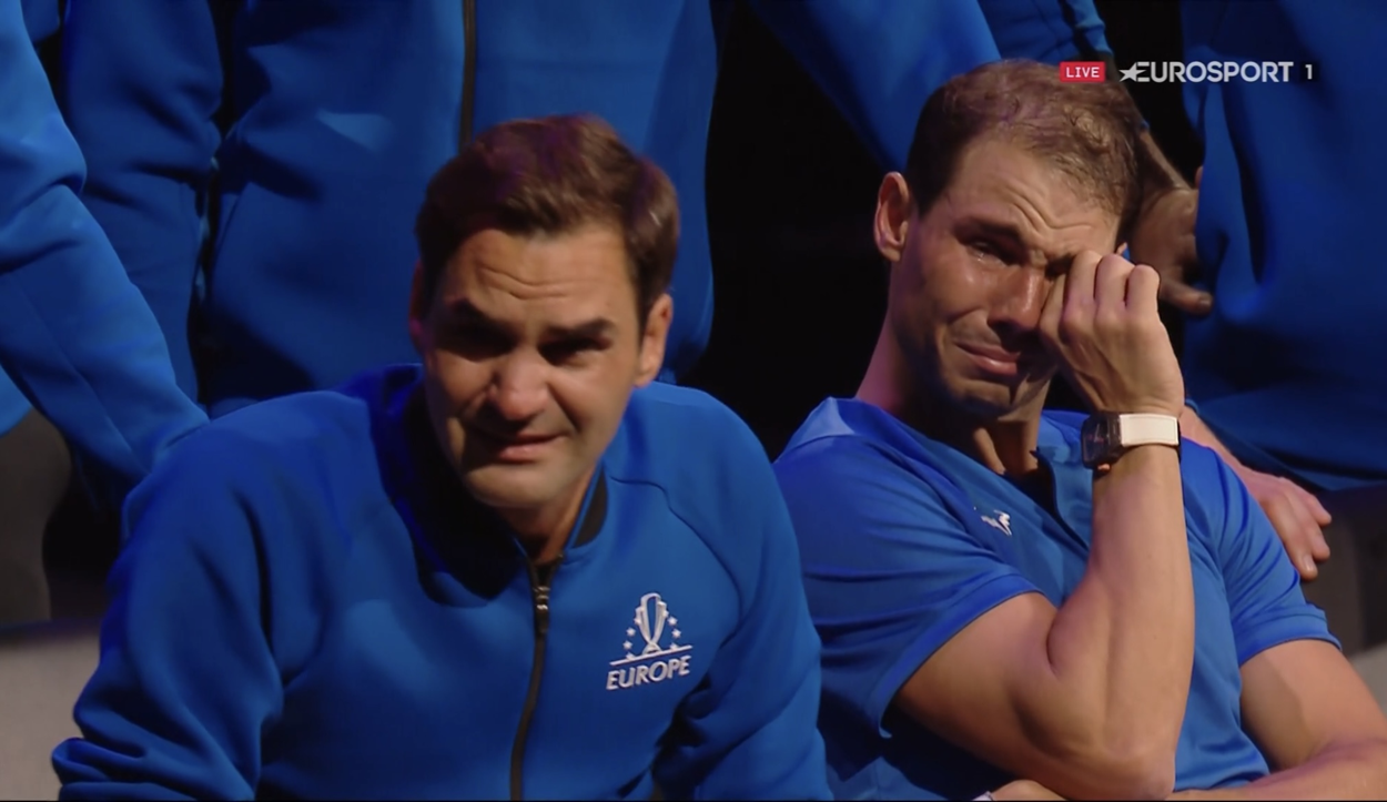  Nadal i Đoković plakali sa Federerom 