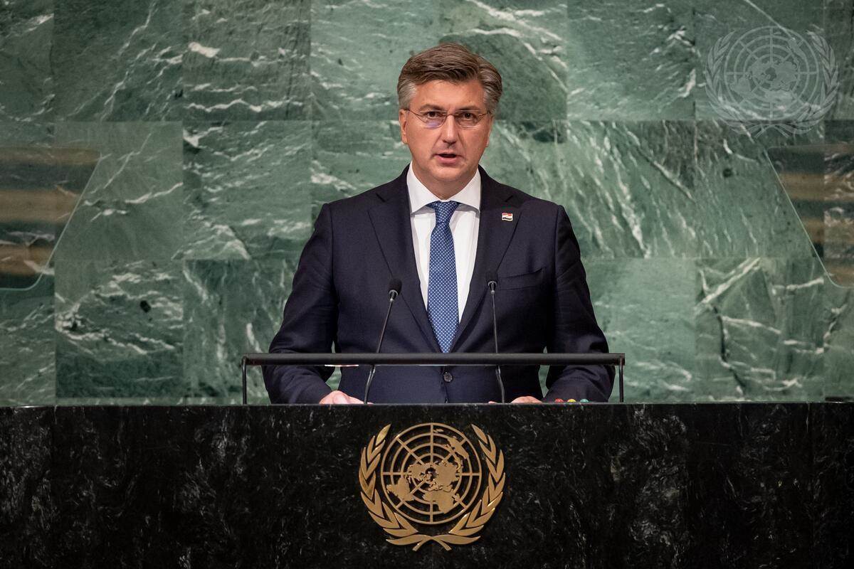  Andrej Plenković  obraćanje na Generalnoj skupštini UN 