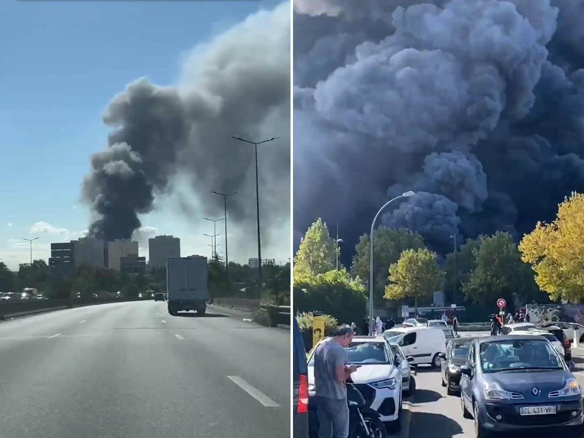  Požar kod pariskog aerodroma izgorjela pijaca 
