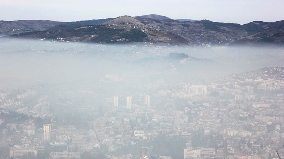  Sarajevo ponovo na neslavnoj listi: 15. najzagađeniji grad u svijetu 
