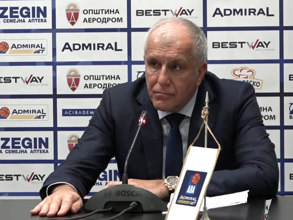 Željko Obradović komentarisao pobjedu Partizana protiv MZT-a Željko Obradović komentarisao pobjedu Partizana protiv MZT-a