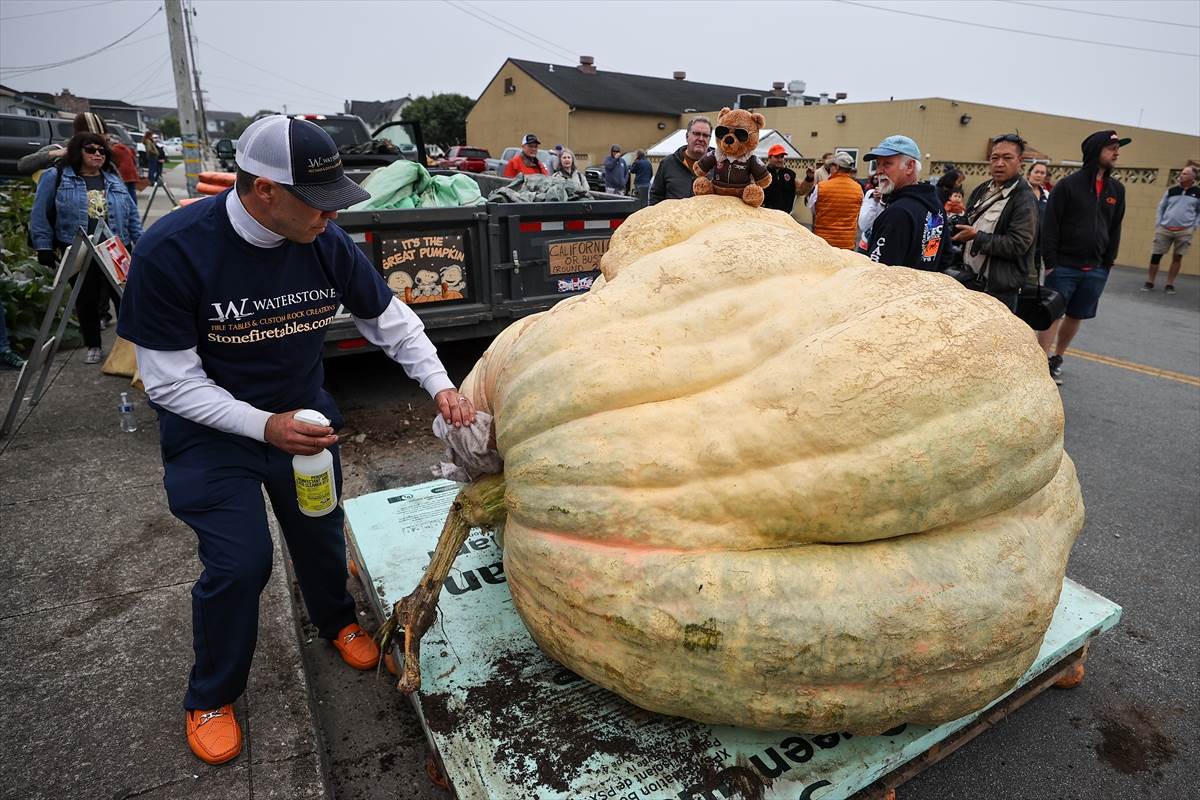  U SAD uzgojena bundeva teža od jedne tone 