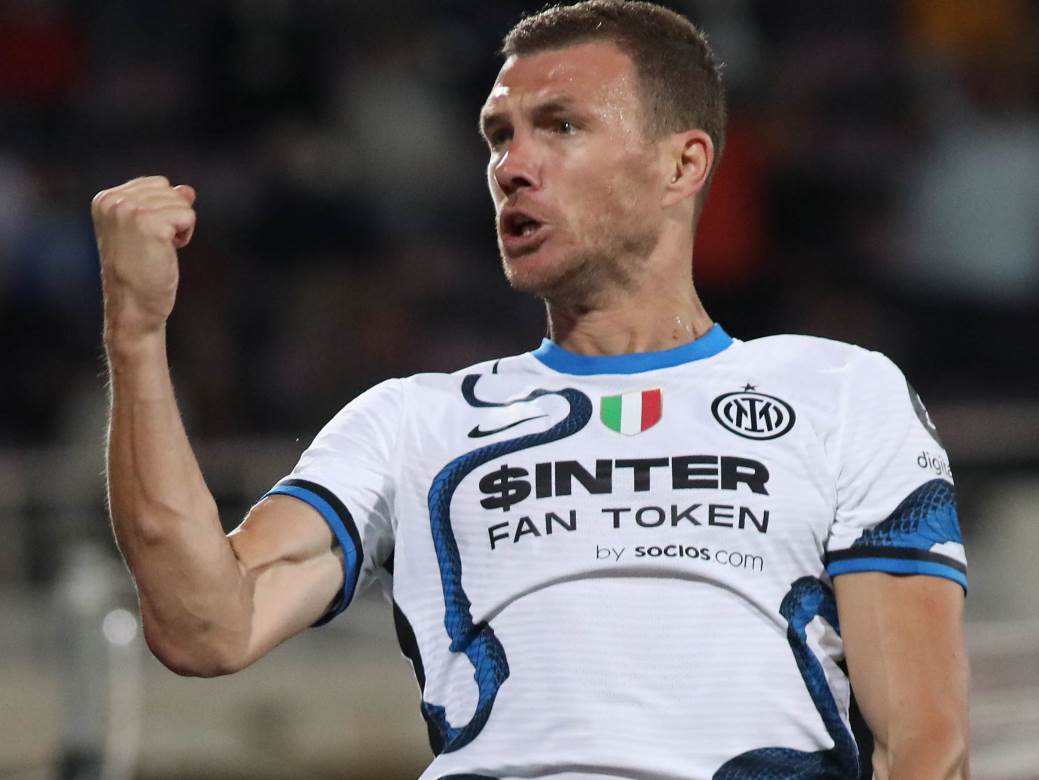  džeko dao gol za inter protiv atalante  