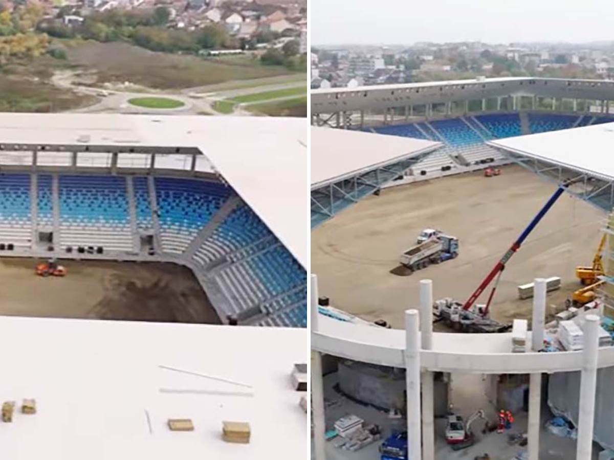  Novi stadion Osijeka Pampas Arena uskoro će biti završen 