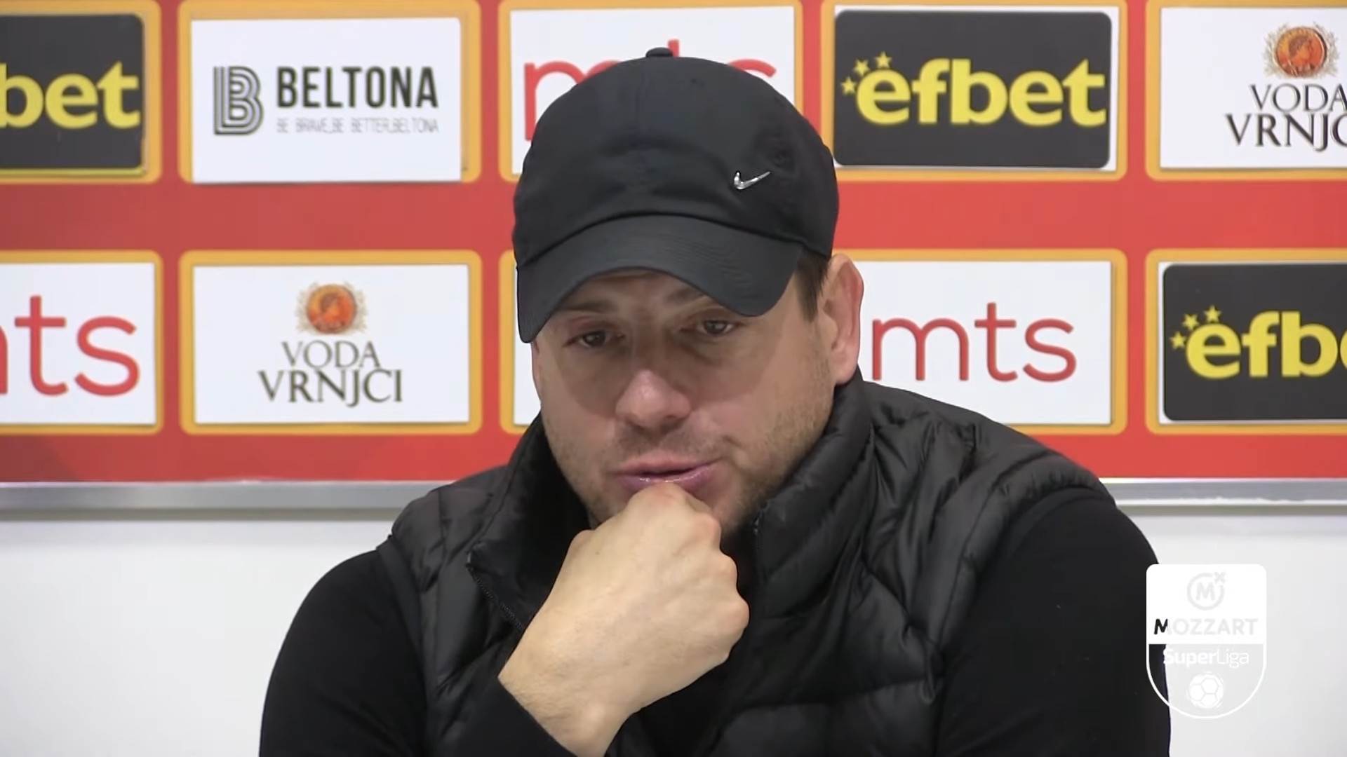  Lalatović ljut na igrače nakon poraza od Vojvodine 