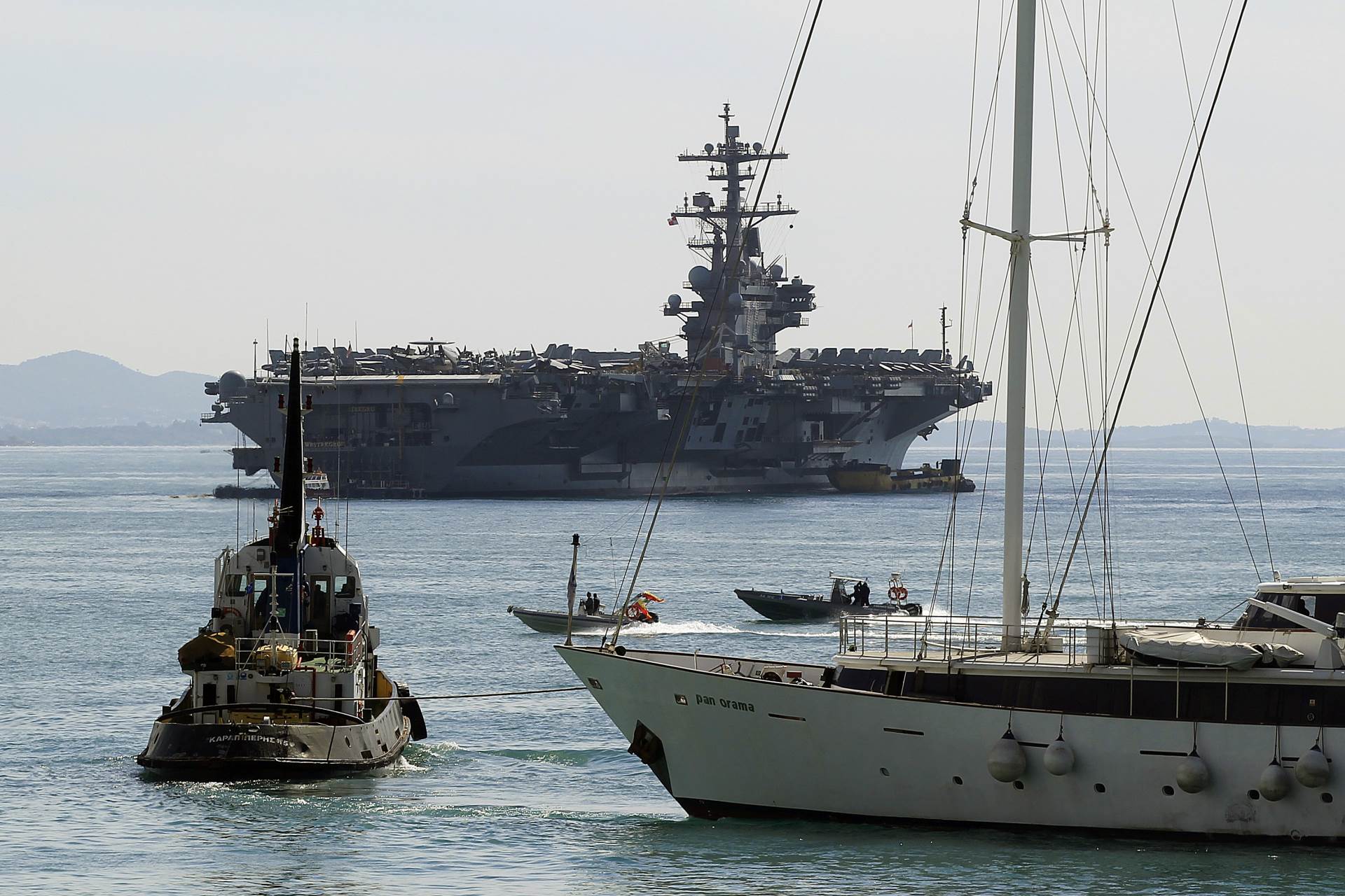 Najveći nosač aviona na nuklearni pogon stiže u Split Najveći nosač aviona na nuklearni pogon stiže u Split