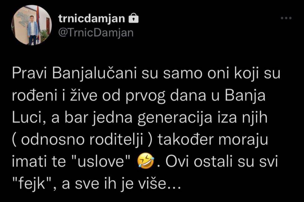  Protiv Damjana Trnića disciplinski postupak zbog tvita 