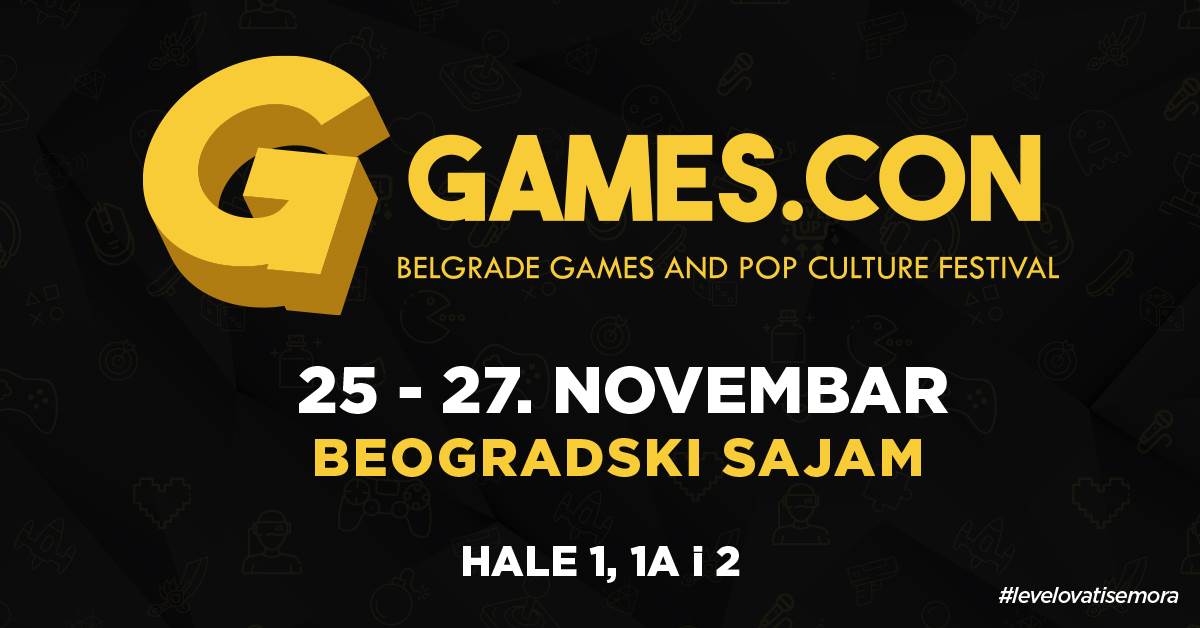  GAMES CON 2022 festival u Beogradu 