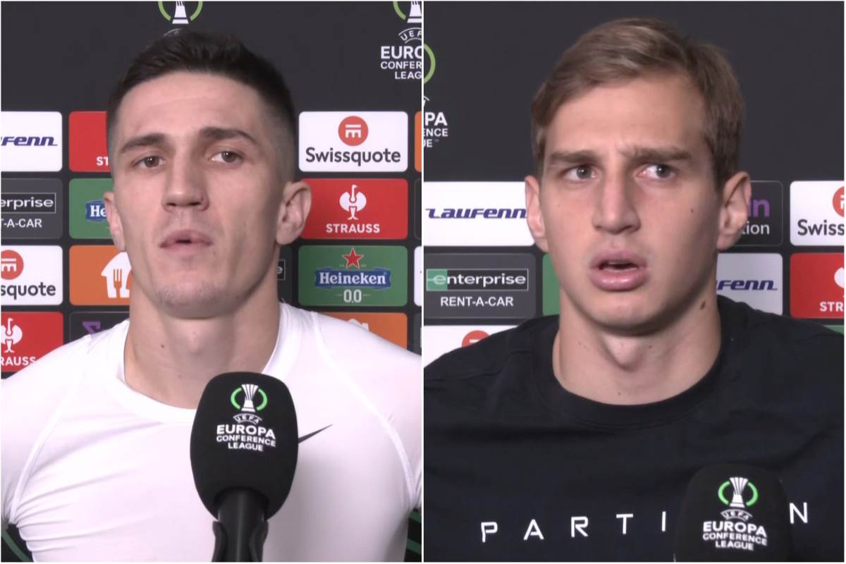  Urošević i Popović nakon prolaska u narednu fazu Konferencijske lige 