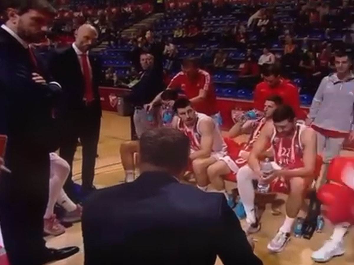 Jovanović vikao na košarkaše Zvezde na tajm-autu 