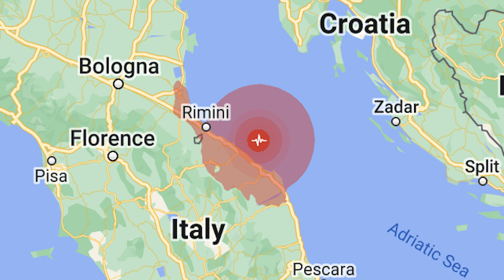  Jak zemljotres pogodio Italiju 