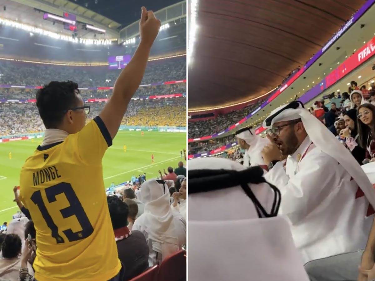  navijač napravio haos na meču Katar - Ekvador 
