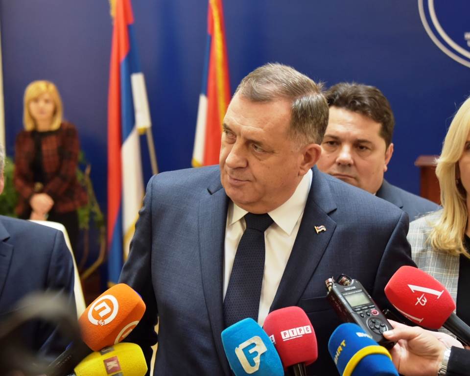  Dodik, reakcija nakon izbora delegata u Domu naroda 
